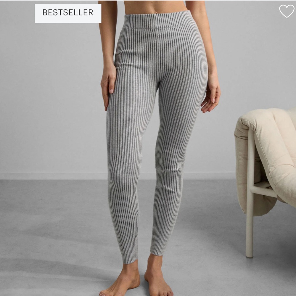 LUNYA COTTONSILK RIBBED LEGGING